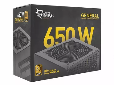 Zasilacz komputerowy WhiteShark General 650W 80 Plus Gold