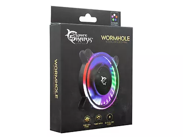 Wentylator LED Gaming WhiteShark Wormhole 120 mm