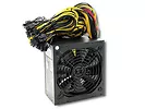 Qoltec Zasilacz ATX 1000W | 80 Plus Gold | Gaming Miner | ver.2