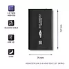 Qoltec Obudowa na dysk HDD/SSD 2.5 cala SATA3 | USB 3.0 | Czarny