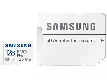 Karta pamięci Samsung MB-MC128KA/EU 128GB EVO+ mSD +Adapter