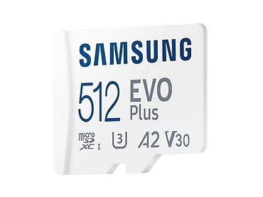 Karta pamięci Samsung MB-MC512KA/EU EVO+ mSD +Adapter