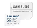 Karta pamięci Samsung MB-MC512KA/EU EVO+ mSD +Adapter
