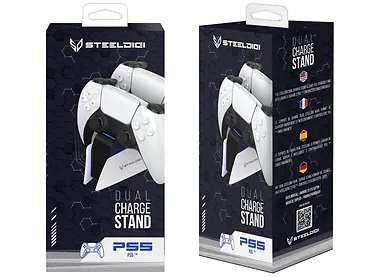 Podwójna stacja ładująca do pada DualSense PS5 SteelDigi