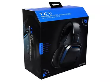 Gamingowe słuchawki bezprzewodowe Gioteck TX-70S do PS5/PS4/PC