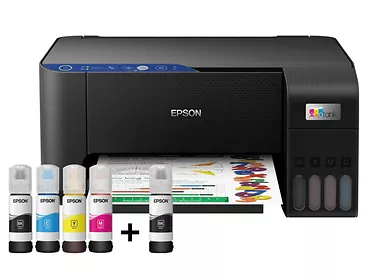 Urządzenie wielofunkcyjne atramentowe Epson EcoTank L3251 | Wifi, USB