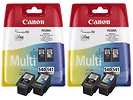 2x Canon Tusz PG540+CL541 PG-540/CL-541 MULTIPACK 5225B006