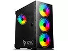 Obudowa komputerowa Midi Tower ATX SAVIO Prime X1 ARGB Glass Fan 4x120mm