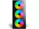 Obudowa komputerowa Midi Tower ATX SAVIO Prime X1 ARGB Glass Fan 4x120mm