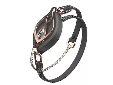 Smart Naszyjnik BELLABEAT Leaf Crystal Rose Gold Edition