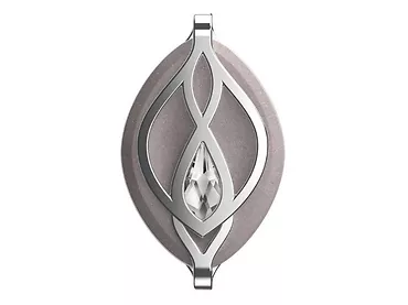 Smart Naszyjnik BELLABEAT Leaf Crystal Silver Edition