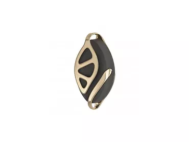Smart Naszyjnik BELLABEAT Leaf Urban Yellow Gold Edition