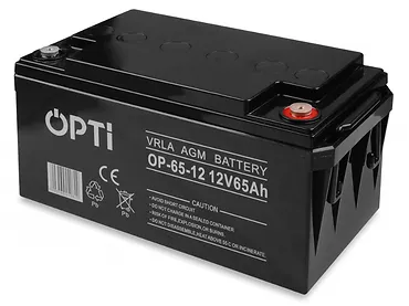 AKUMULATOR VOLT OPTI AGM 12V 65Ah BEZOBSŁUGOWY