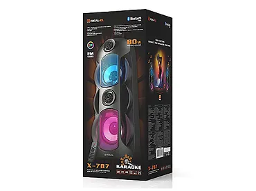Głośnik przenośny Real-el X-787 black