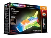 Laser Pegs Prom Space 3w1 świecące klocki