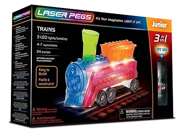 LASER PEGS 3W1 JETS ŚWIECĄCE KLOCKI JUNIOR 31014