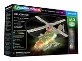 LASER PEGS HELICOPTER 8w1 Świecące Klock