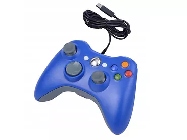 Gamepad kontroler do PC XBOX DUAL SHOCK KX13 Blue