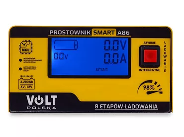 PROSTOWNIK AKUMULATOROWY VOLT SMART 6V/12V 15A A86