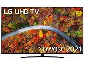 Telewizor LG 50” UHD 4K 2021 AI smart TV ze sztuczną inteligencją 50UP81003LR