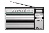 Eltra Radio LENA 5 USB Srebrne