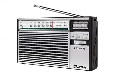 Eltra Radio LENA 5 USB Srebrne