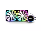 NZXT Chłodzenie wodne Kraken X63 white 280mm RGB podświetlane wentylatory i pompa