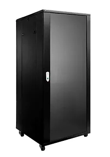 CAYMON SPR627 - szafa rack - 19 cali, 27U, 600x1318x600mm (WxHxD), czarna