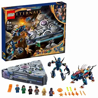 LEGO Klocki Super Heroes 76156 Domo powstaje