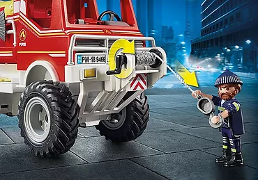 Playmobil Zestaw z figurkami City Action 9466 Terenowy wóz strażacki