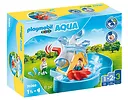 Playmobil Zestaw z figurkami 1.2.3 70268 AQUA Młyn wodny z karuzelą