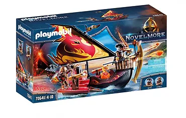 Playmobil Zestaw z figurkami Novelmore 70641 Statek ognia Wojownik&oacute;w Burnham