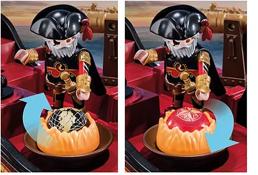 Playmobil Zestaw z figurkami Novelmore 70641 Statek ognia Wojownik&oacute;w Burnham