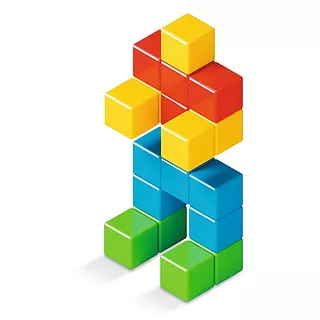 Geomag Magicube Full Color 24 elementy