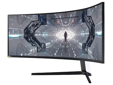 Samsung Monitor 49 cali LC49G95TSSRXEN VA 5120x1440 DQHD 32:9 super szeroki 1xHDMI/2xDP 1 ms (GTG) zakrzywiony 240Hz Gaming