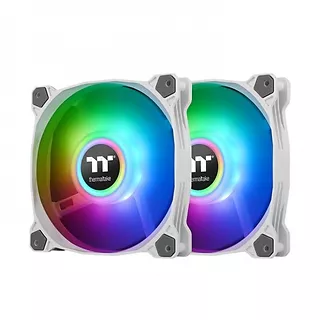 Thermaltake Wentylator - Pure Duo 12 ARGB Sync Radiator Fan 2 Pak Biały