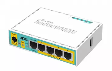 Mikrotik Router xDSL 1xWAN 4xLANPoE RB750UPr2