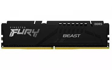 Kingston Pamięć DDR5 Fury Beast Black  32GB(2*16GB)/5200  CL40