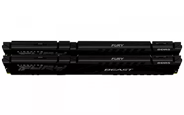 Kingston Pamięć DDR5 Fury Beast Black  32GB(2*16GB)/5200  CL40