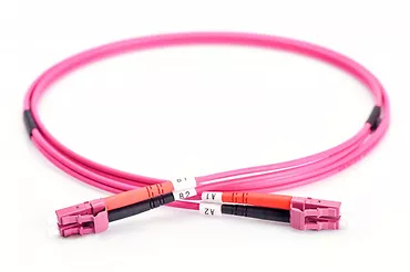 Digitus Patch cord światłowodowy FO LC-LC MM 50/125 OM4 duplex LSOH 3m