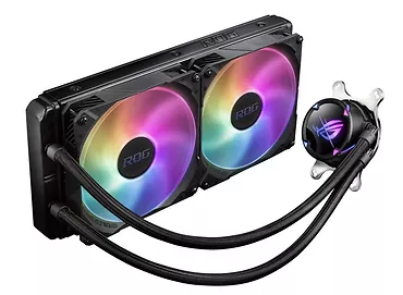 Asus Chłodzenie procesora ROG Strix LC II 280 ARGB, AuraSync,2x120mm