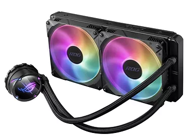 Asus Chłodzenie procesora ROG Strix LC II 280 ARGB, AuraSync,2x120mm