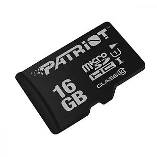 Patriot Karta pamięci MicroSDHC 16GB LX Series