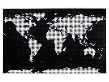 LEGO ART 31203 Mapa świata