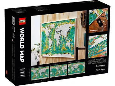 LEGO ART 31203 Mapa świata