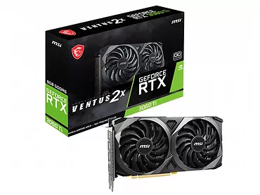 Karta graficzna MSI GeForce RTX 3060 Ti Ventus 2X 8GB GDDR6