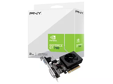 PNY Karta graficzna GeForce GT730 2GB DDR3 64bit DVI/VGA/HDMI