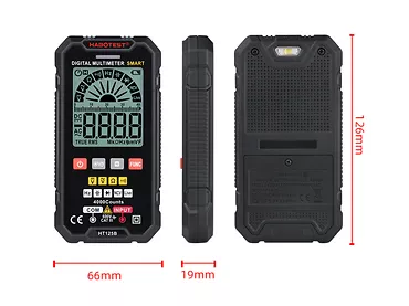 Cyfrowy multimetr uniwersalny Habotest HT125B