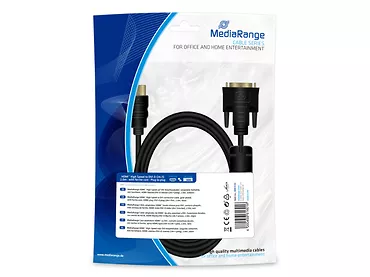 Kabel HDMI do DVI, 2.0m MediaRange MRCS132