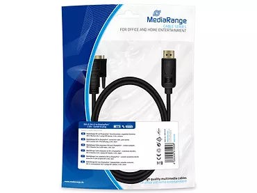 Kabel DVI do DisplayPort, 2.0m MediaRange MRCS131